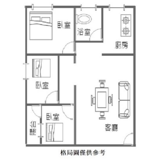 高雄前鎮3房美公寓