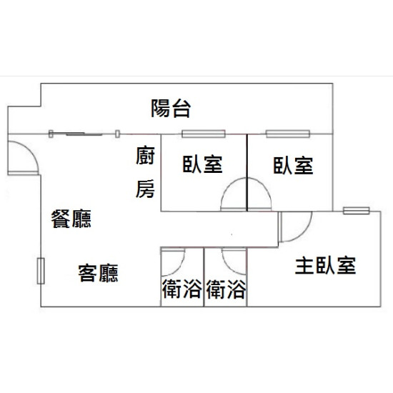 高雄輕軌科工館站旁翻新健身公寓