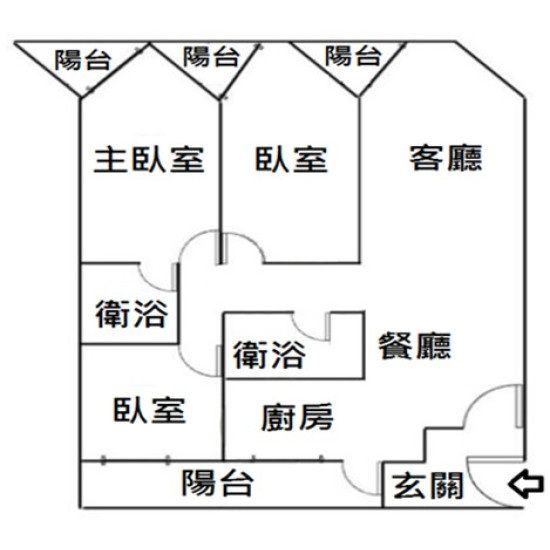 高雄左營高鐵三鐵共構果貿社區低總價小資族美三房