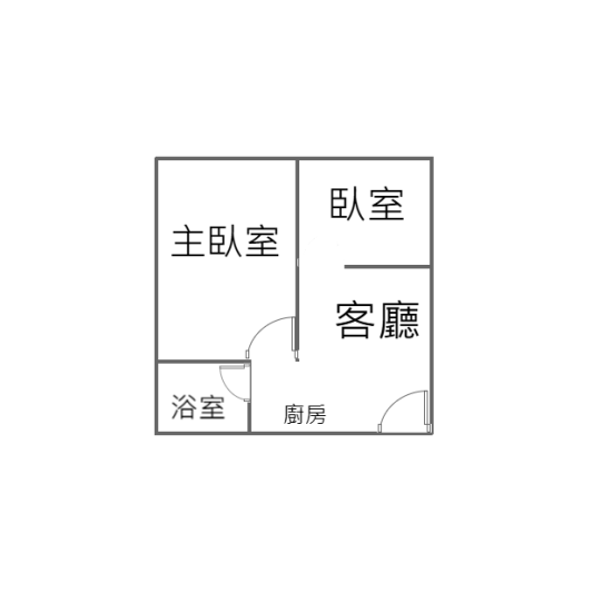 高雄鹽埕駁二特區全翻新精美兩房